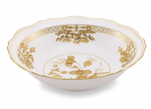 Ginori Oriente Italiano Aurum Large Round Statement Bowl - 13.75"